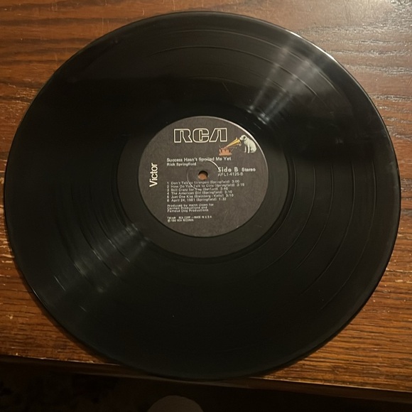 Rick Springfield- Success Hasn't Spoiled Me Yet, Vinyl LP 1982 - Picture 5 of 6
